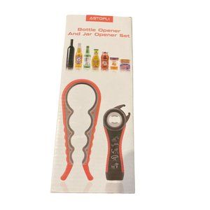 Bottle and jar opener set NIP